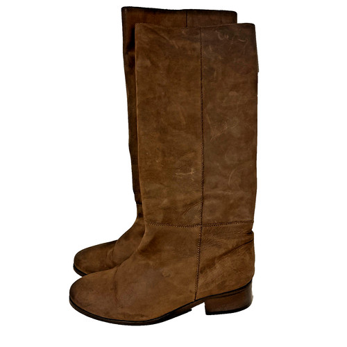 Crew chestnut brown leather - crew,