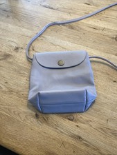 Jack Wills Pale Blue Leather Look Cross Body Bag Unused