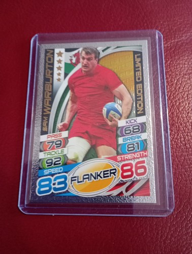 Rugby attax 2015 sam - attax, warburton