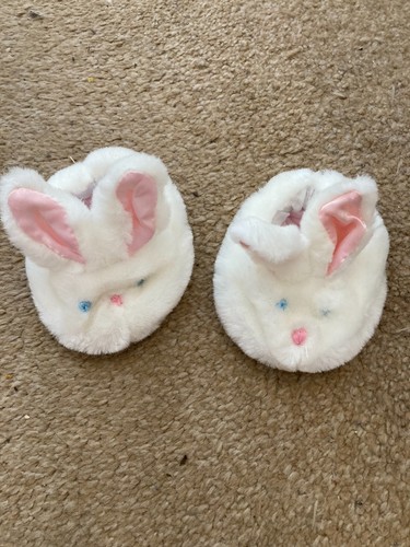 Build bear bunny slippers - bear,