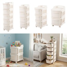 2/3/4/5 Drawers Plastic