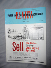Farm Implement & Machinery Review Magazine - April 1963 - Great Read & Good Ads