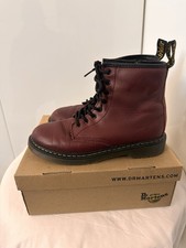 dr martens cherry red boots