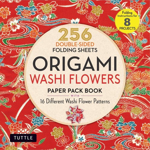 Origami washi flowers paper - washi,