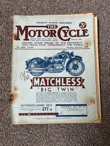 The motor cycle - cycle, magazine