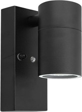 Outdoor Wall Light Black Dusk