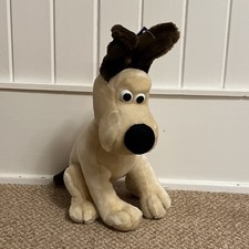Wallace & Gromit Sitting Dog Plush Soft Toy Vintage 1989 Born To Play RARE Tag