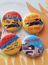 The Clash 4 different 25mm