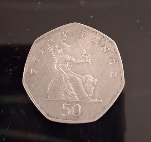 50pence coin collectors piece - 50pence,