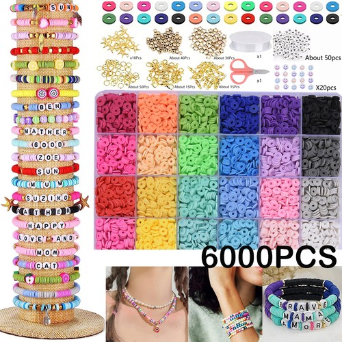 6032pcs clay beads for - beads,