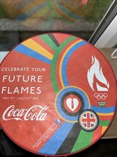 Coca Cola  - London Olympics 2012 tambourine drum Coca Cola memorabilia sports
