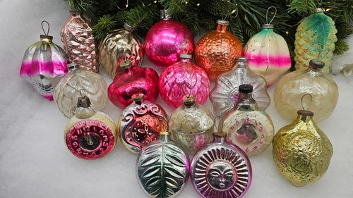 Vintage christmas ornaments - vintage,