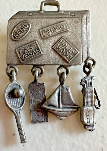 Vintage razza tennis charm - tennis,
