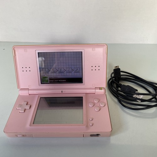 Nintendo lite pink with - in,