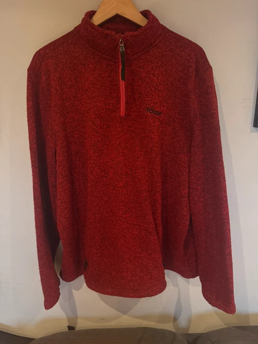 Tog24 red quarter zip - tog24,
