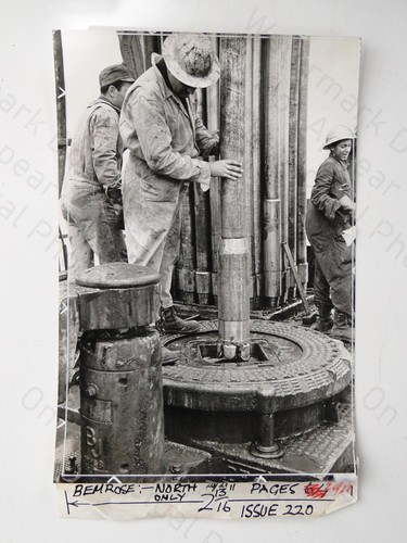 Oil rig workers - oil, drilling