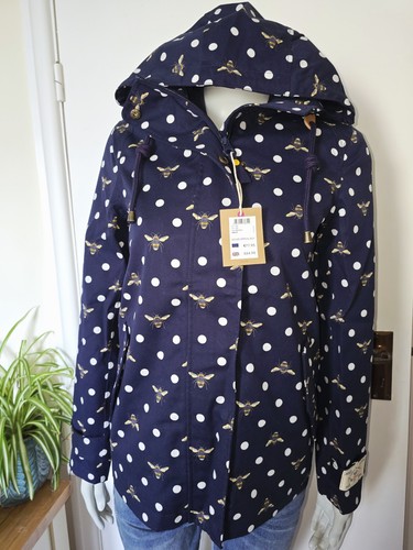 New ladies joules navy bee - new,