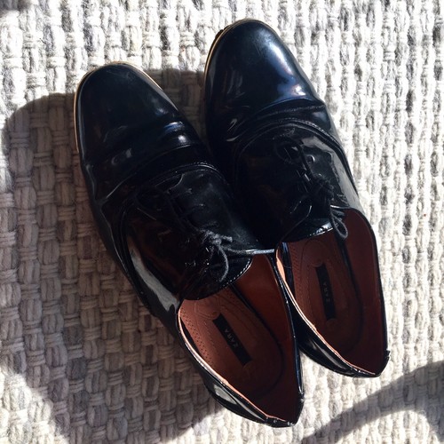 Women black patent - women's,