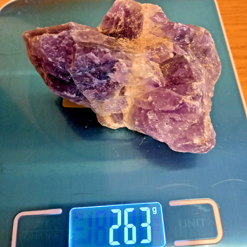 Amethyst rough crystal - crystal,