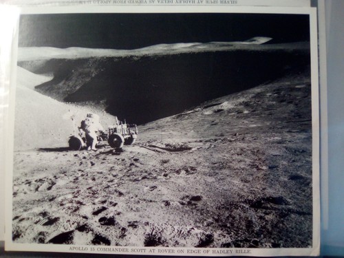 Vintage nasa lithograph apollo - lithograph,