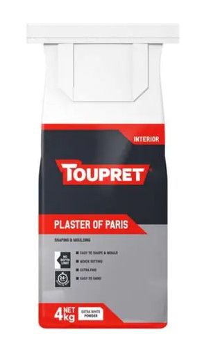 Toupret plaster paris 4kg - of,