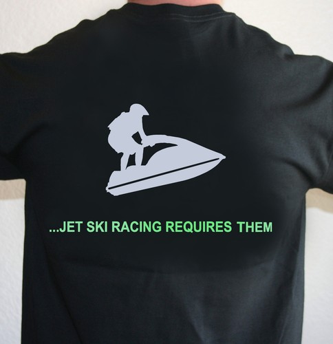 Jet ski racing requires balls - jet,