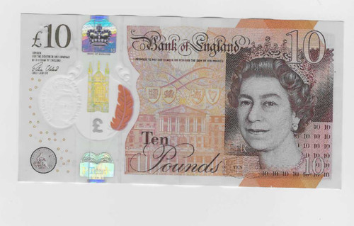 Cleland ten pound note - cleland,