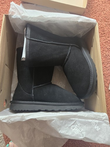 Aus wooli black calf boots - aus, fur