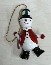 Wooden Snowman Hanging