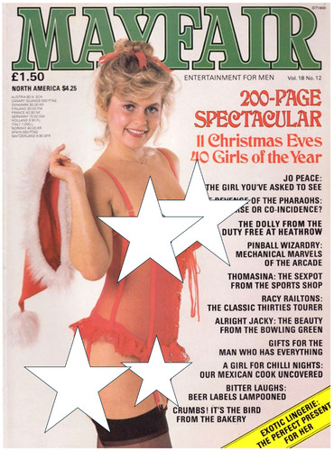 Mayfair magazine dec 1983 - mayfair,
