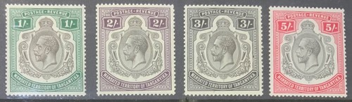 Tanganyika 1927 3 - tanganyika, 1/-