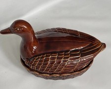 Vintage Brown Portmeirion Duck