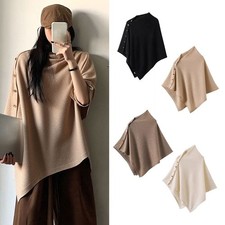 Warm Knitted Thick Warm Poncho