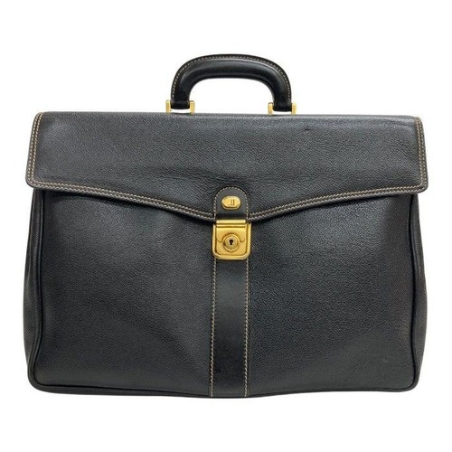 Dunhill black leather - dunhill,