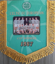 CELTIC FC EUROPEAN CUP WINNERS 1967 COLOUR PENNANT