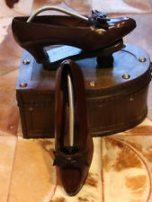 Vintage John Lobb Bespoke Ladies Brown Calf Dress Shoes - UK 7(?) - Superb