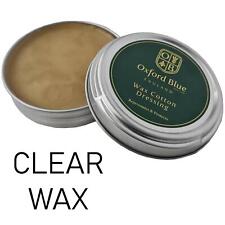 Oxford Blue Wax For Rewax Jackets Trousers all Cotton Fabric 50 gram Tin