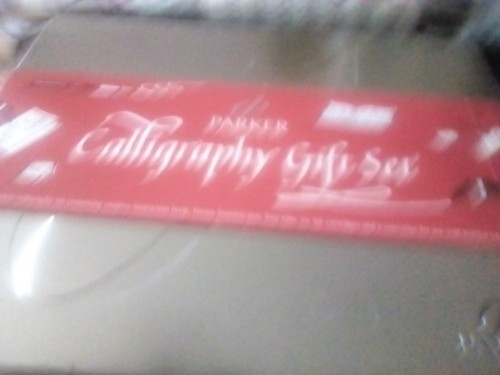 Vintage parker pen calligraphy - parker,