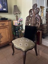 two antique chairs vintage