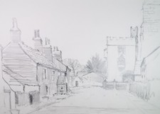Original pencil drawing - original,