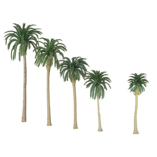 10pcs palm trees - 10pcs, model