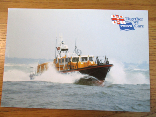 Postcard rnli lifeboat - postcard,