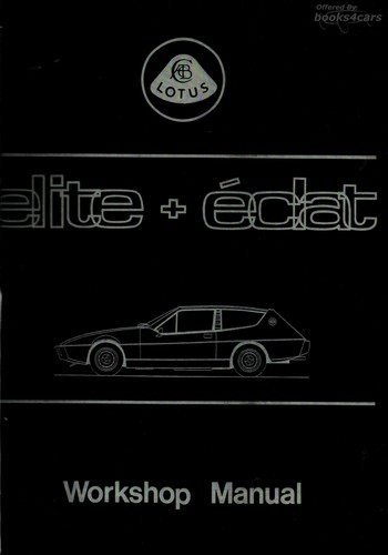 Elite eclat lotus - elite, manual
