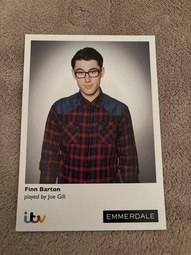 Joe gill unsigned - gill, (emmerdale)