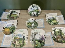 Full Set Of Colin Newman’s Country Panorama Decorative Collectors Plates
