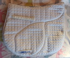 Prolite Comfort Saddle Pad. White. In Great Condition.