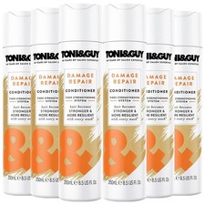 6 Pack of Toni & Guy Conditioner Damage Repair 250ml (1500ml Total)