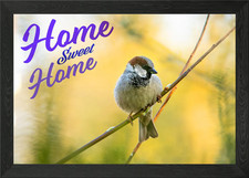 Home Sweet Home Framed Wall