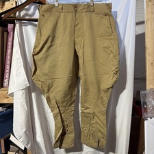 VTG WW1 American US Army Military Cotton Breeches Pants Trousers 36x25