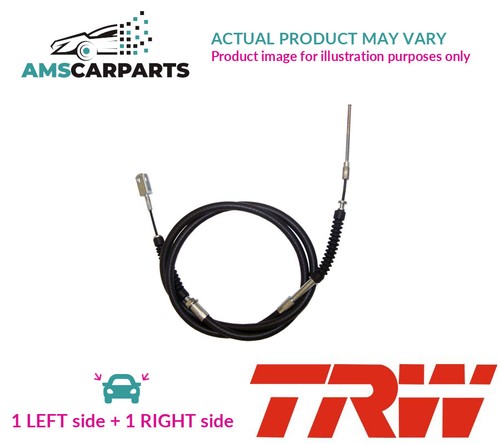 Handbrake cable pair - handbrake,